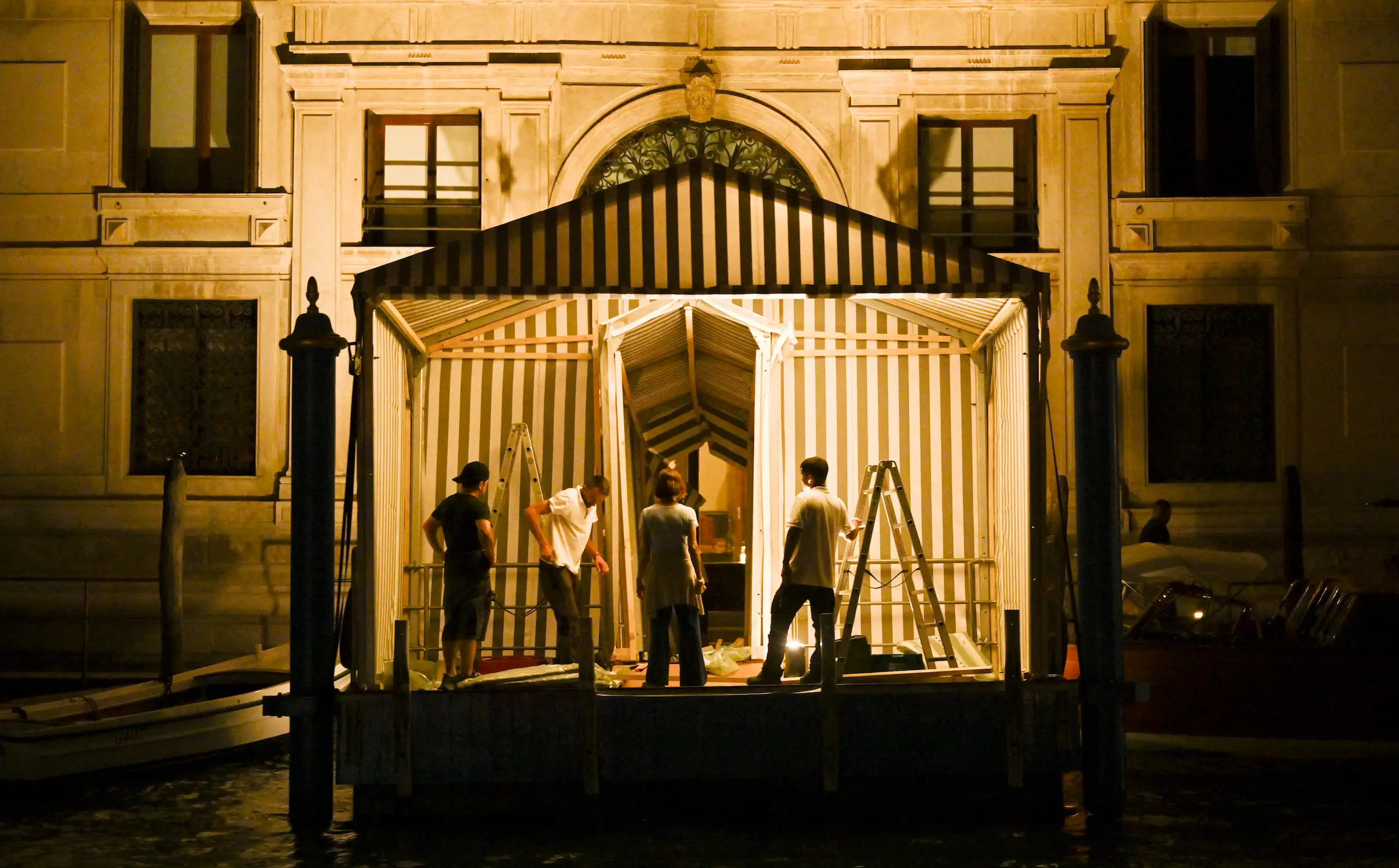 According to the invite, the couple will be donating to Venice on behalf of their guests (STEFANO RELLANDINI/AFP via Getty Images)
