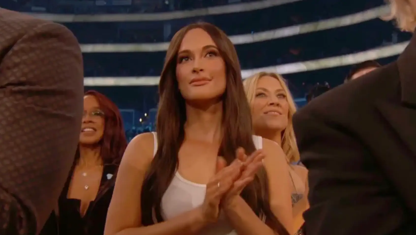 Some fans claimed Kacey Musgraves looked annoyed by Beyoncé's win (Paramount) 