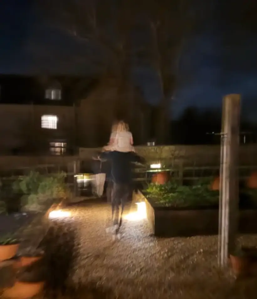 The actress shared a candid snap of one of her four children (Instagram/@blakelively)