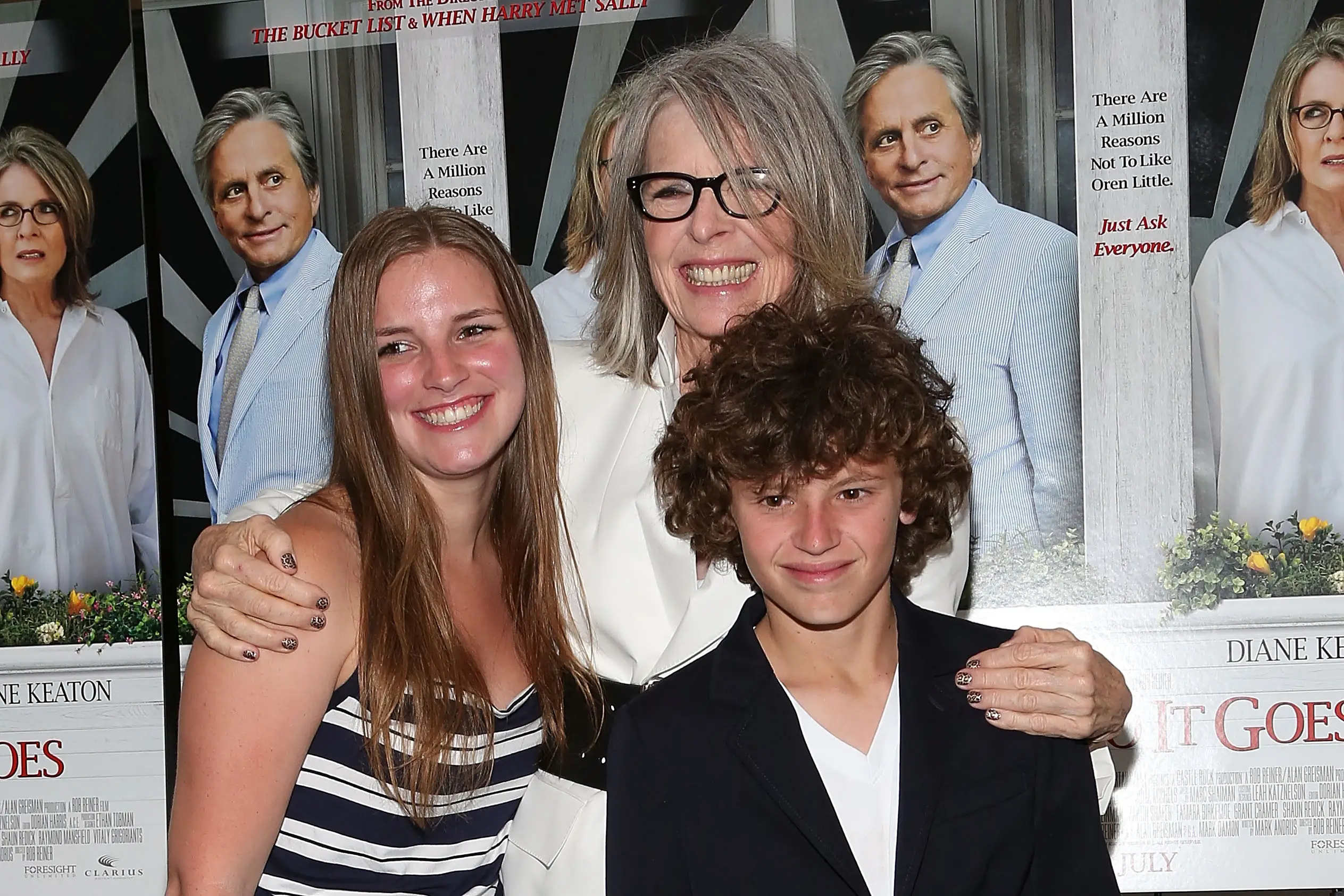 Diane Keaton welcomed two children in her 50s and raised them as a single mother (Taylor Hill/WireImage/Getty Images)