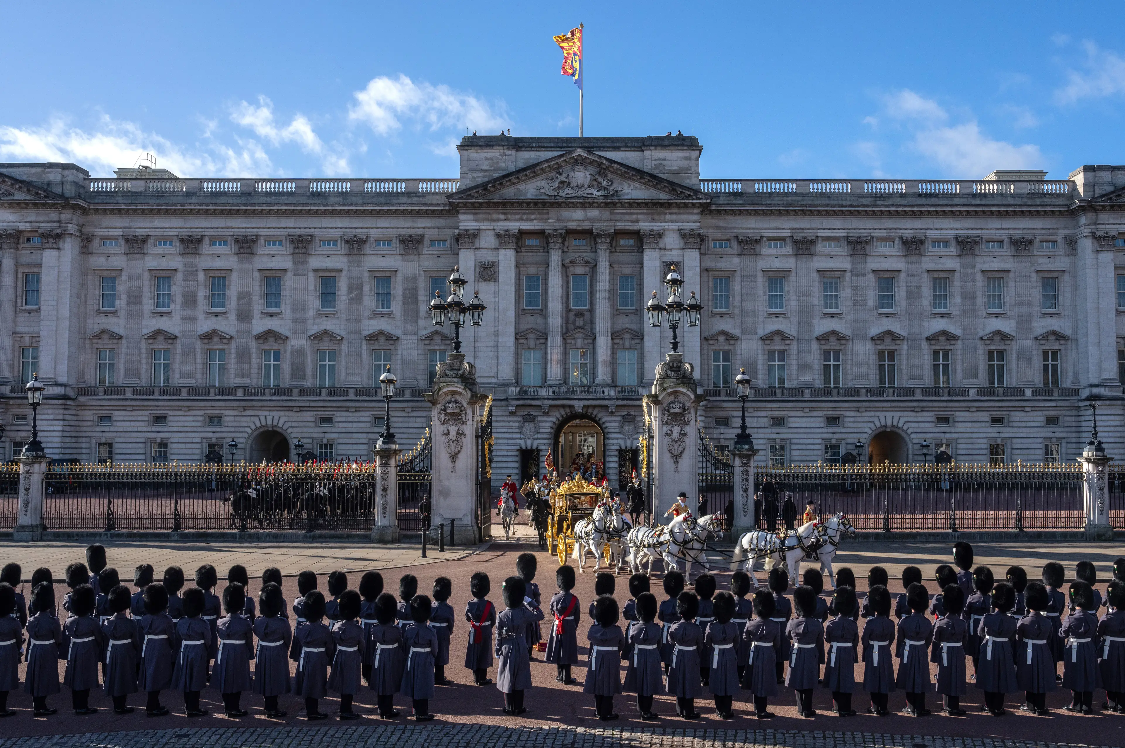 According to the publication, a source at Buckingham Palace claimed no one got an email informing them of the plans (Carl Court/Getty Images)
