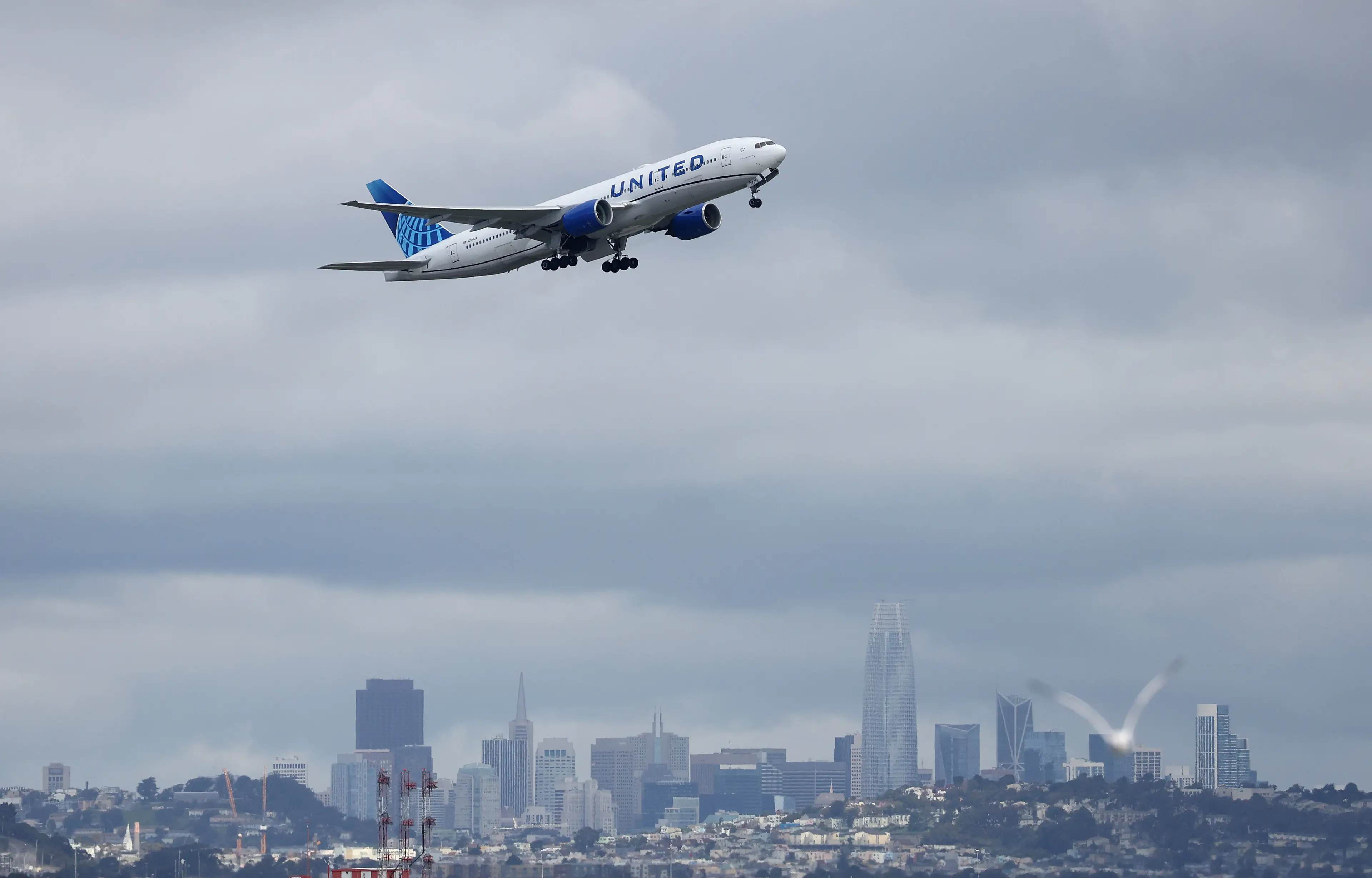 United Airlines have doubled down on their controversial 'window seat' definition (Justin Sullivan/Getty Images)