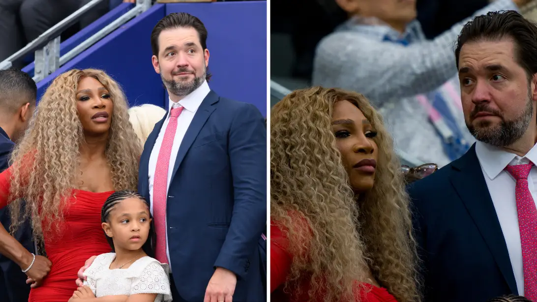 Extremely awkward moment Serena Williams’ husband gets mistaken for someone else entirely at Olympics