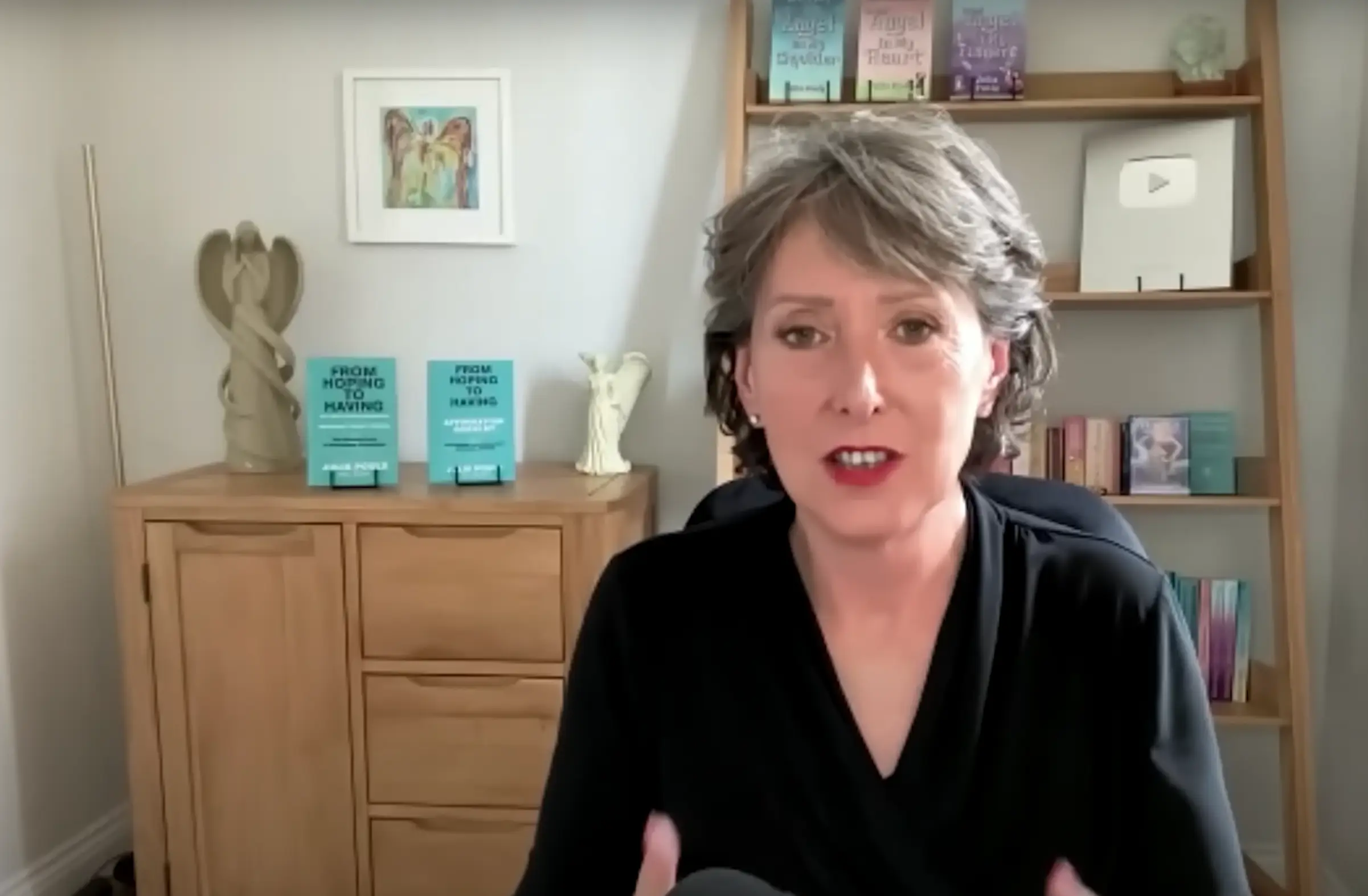 Julie Poole is a spiritual empowerment coach. (YouTube/Life After Life NDE)