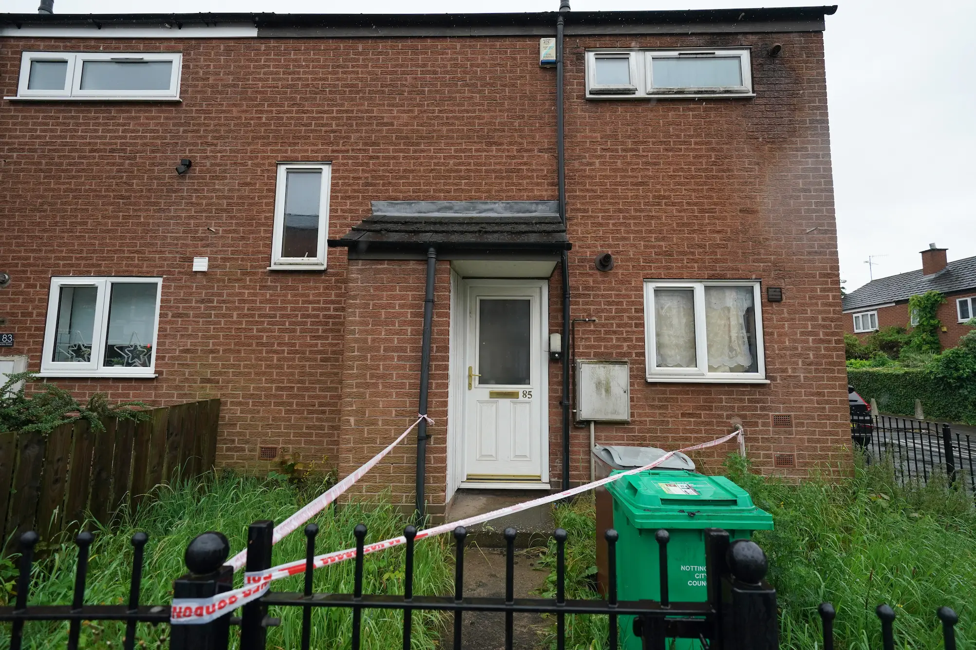 Two bodies were found in the East Midlands home this week. (PA)