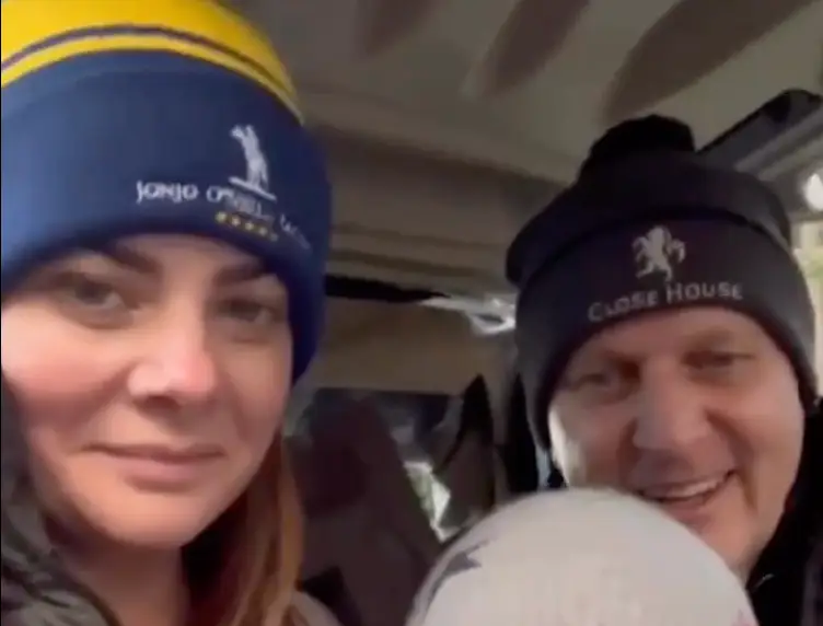 The pair already share three-year-old Oliver.