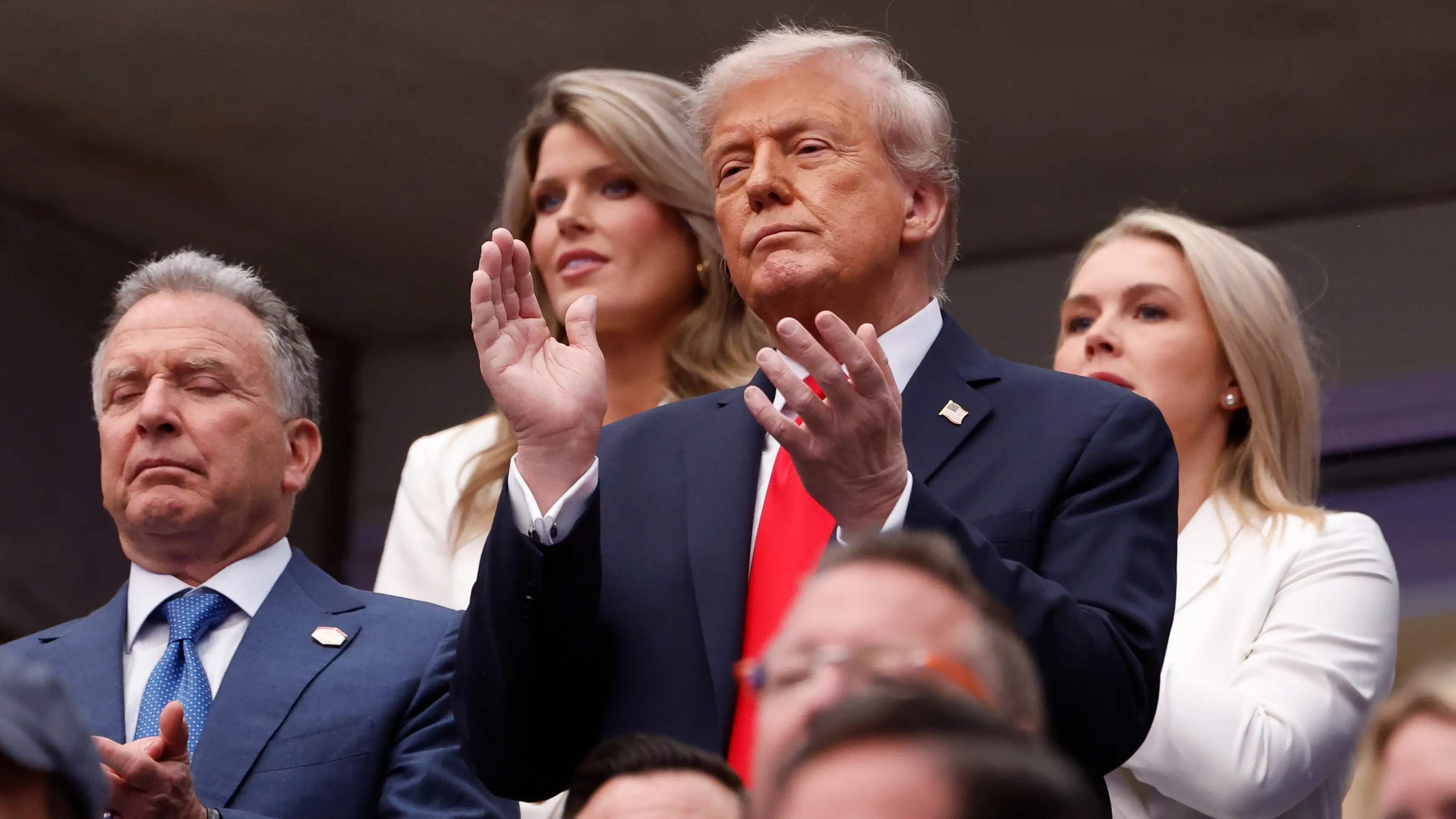 Donald Trump 'booed' after causing thousands of fans to miss US Open fuelling heated debate over crowd's reaction