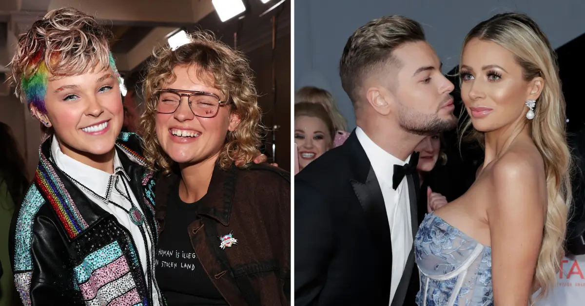JoJo and Chris each faced criticism from their exes (Christopher Polk/Variety via Getty Images/John Phillips/Getty Images)