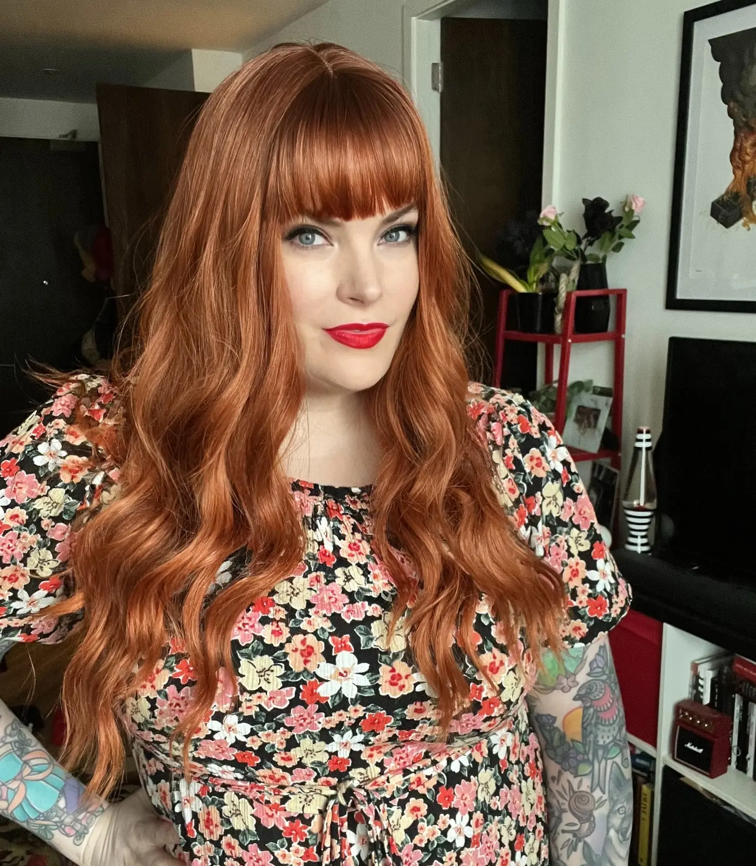 Jen wore a 'rainbow' of wigs (Jen Thomas)