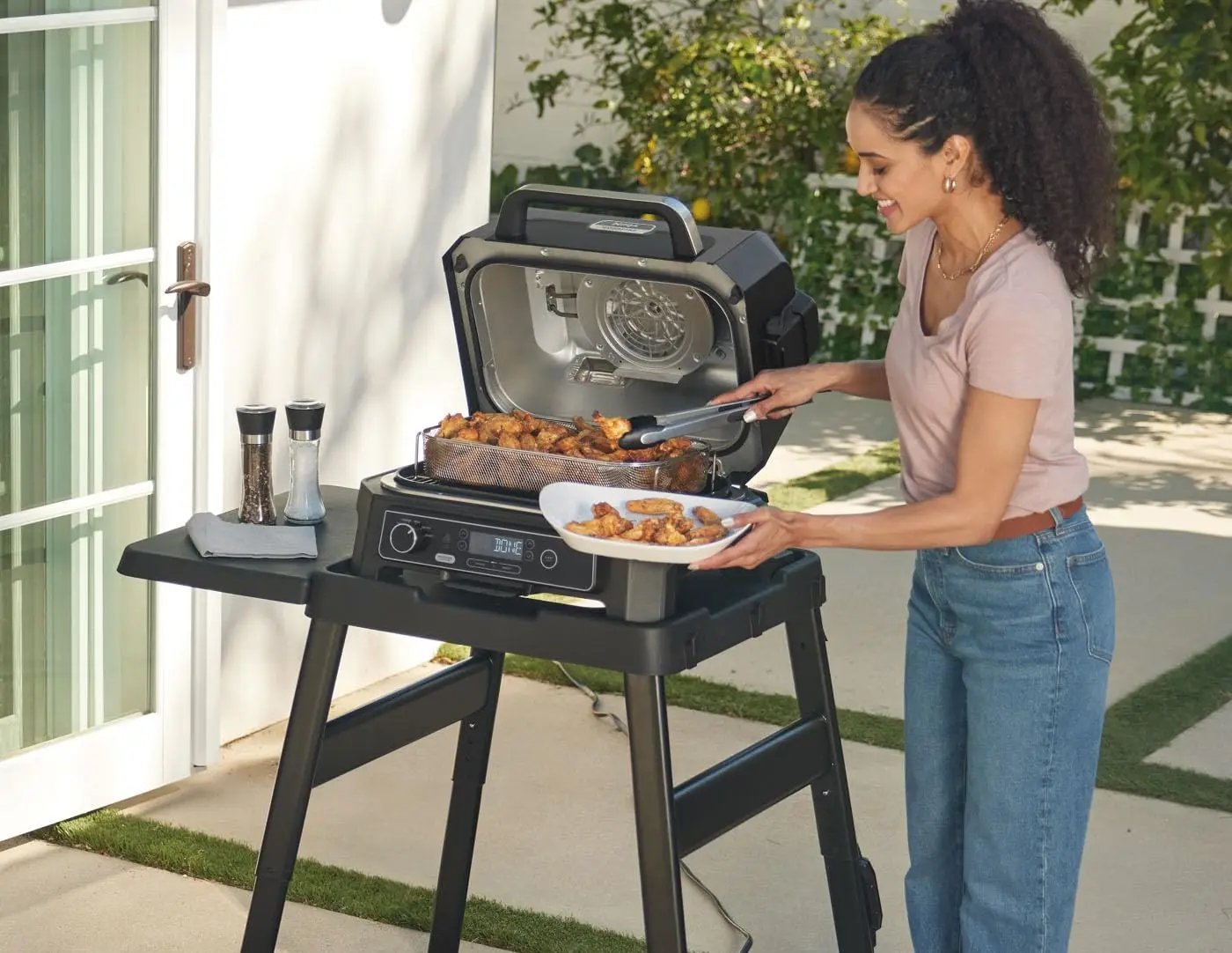 There's plenty of space to cook all of your BBQ favourites.