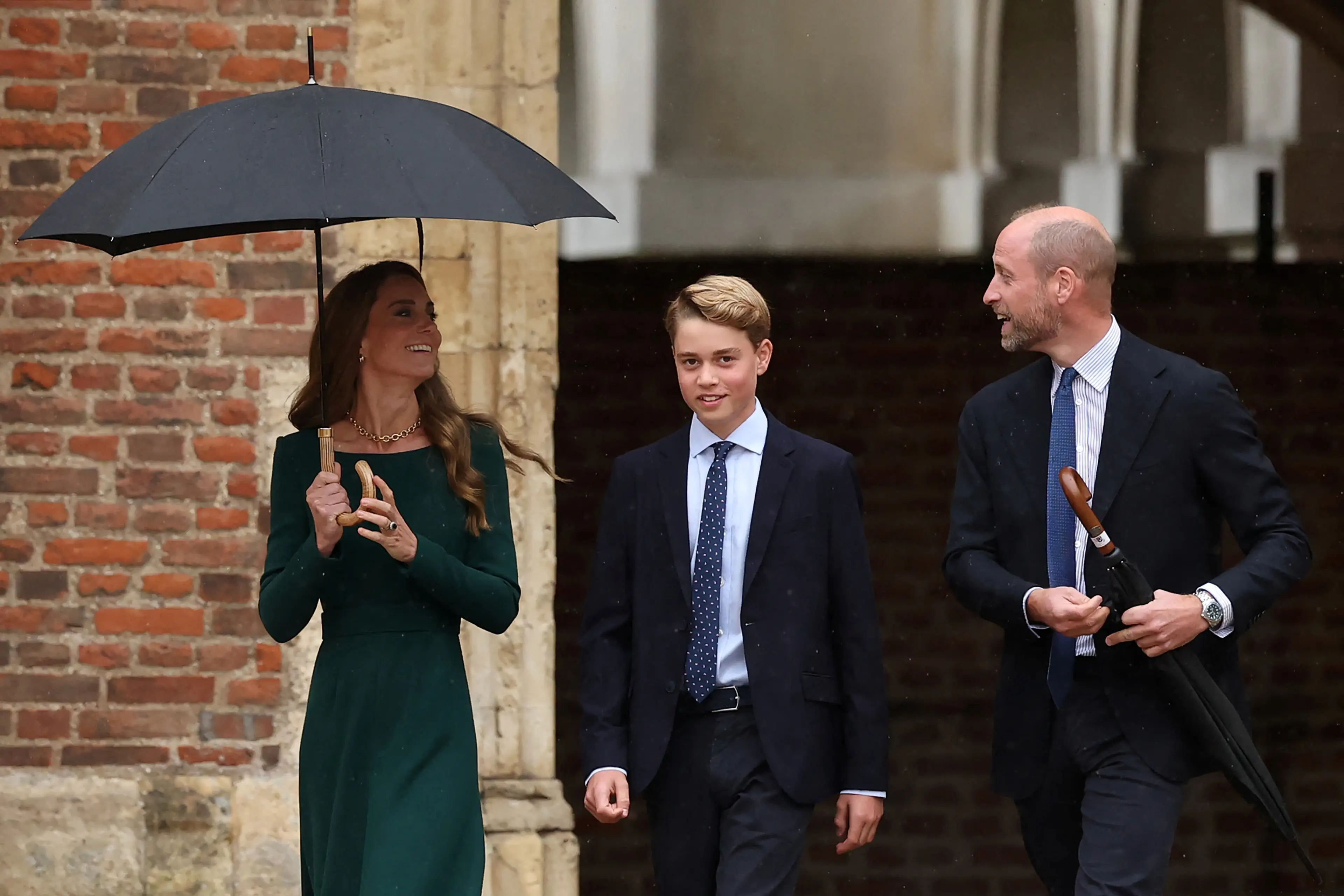 Prince George is following in his father's footsteps attending Eton (Adrian DENNIS / POOL / AFP via Getty Images)