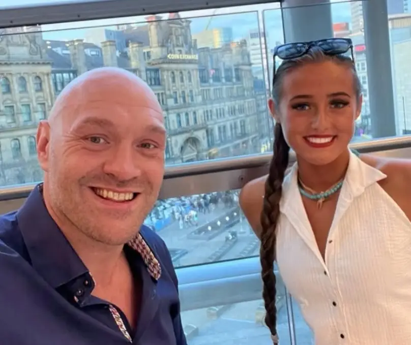 Fury insisted wedding plans can wait until after fight night (Instagram/venezuelafuryofficial/tysonfury)