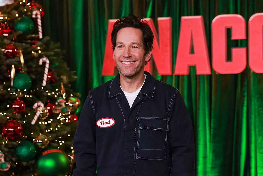 Paul Rudd was faced with a very NSFW claim during a recent podcast appearance (Simon Ackerman/Getty Images)