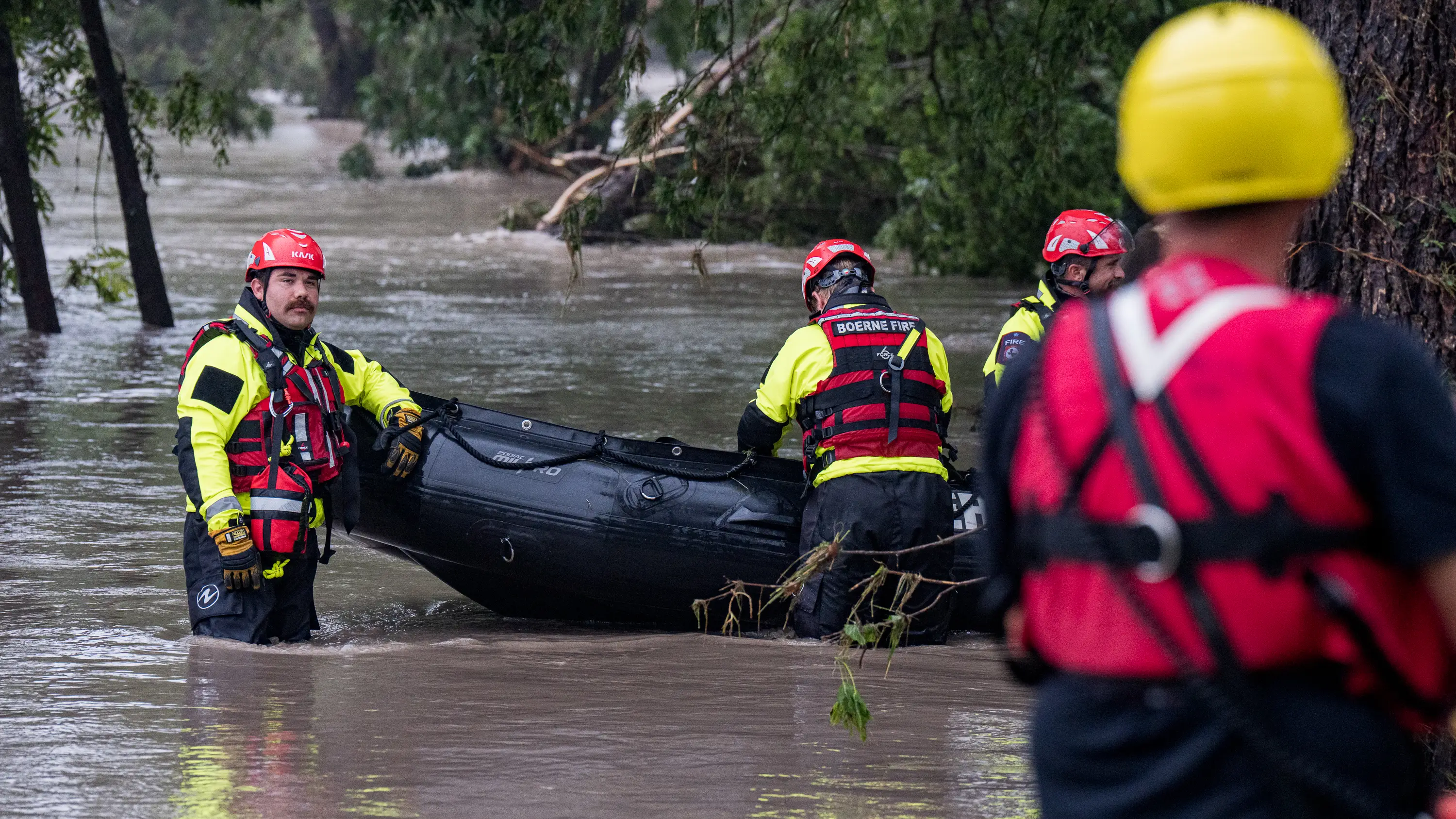 Texas official describes camp counsellor's heroic act to save girls from devastating flood that killed at least 27 others