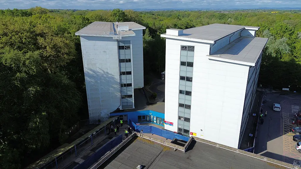 The group have been transported to Arrowe Park Hospital where they're isolating (Ryan Jenkinson/Getty Images)