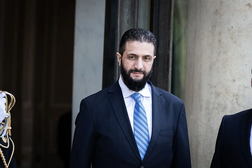 The Syrian president once pledged allegiance to al Qaeda and was at the head of a group that Washington has called a 'terrorist organisation' (SOPA Images / Contributor / Getty Images)