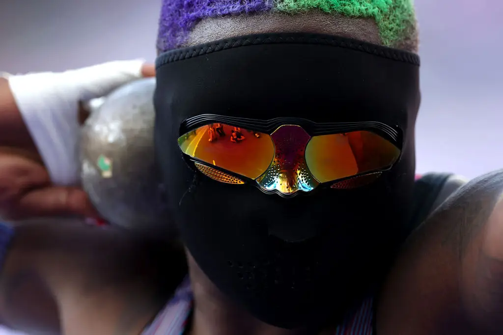 The athlete has qualified for the women's shot put final. (Patrick Smith / Staff / Getty Images)