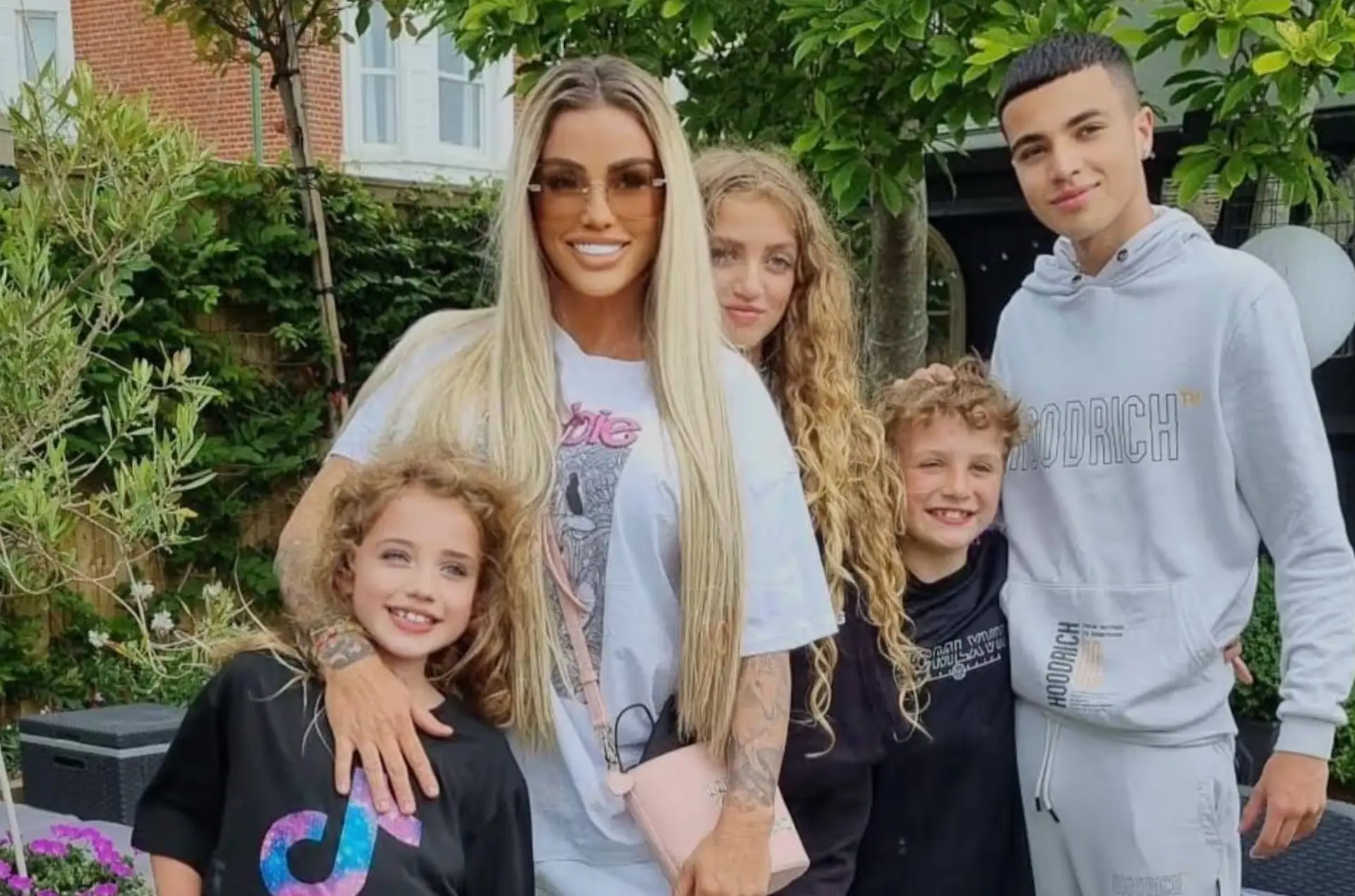 Price shares Junior and Princess with ex Peter Andre (Instagram/@katieprice)