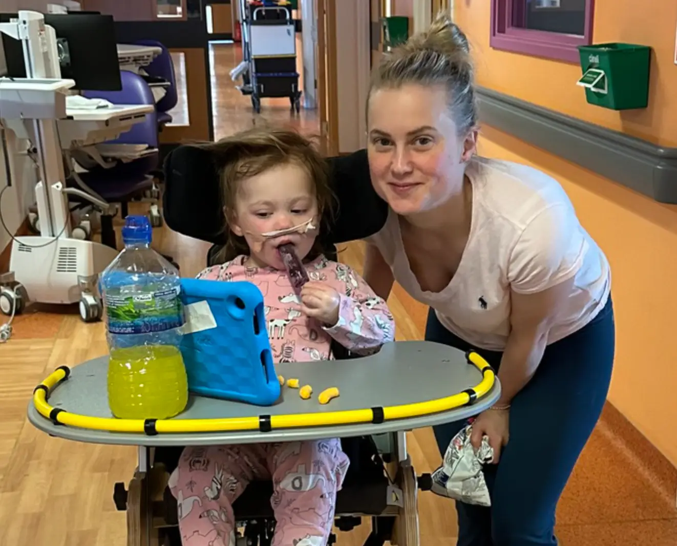 Isabella was thankfully saved due to CPR.