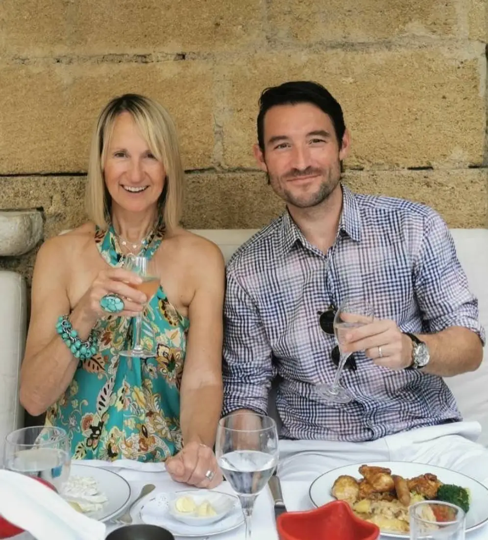 Carol with husband Mark Cassidy.