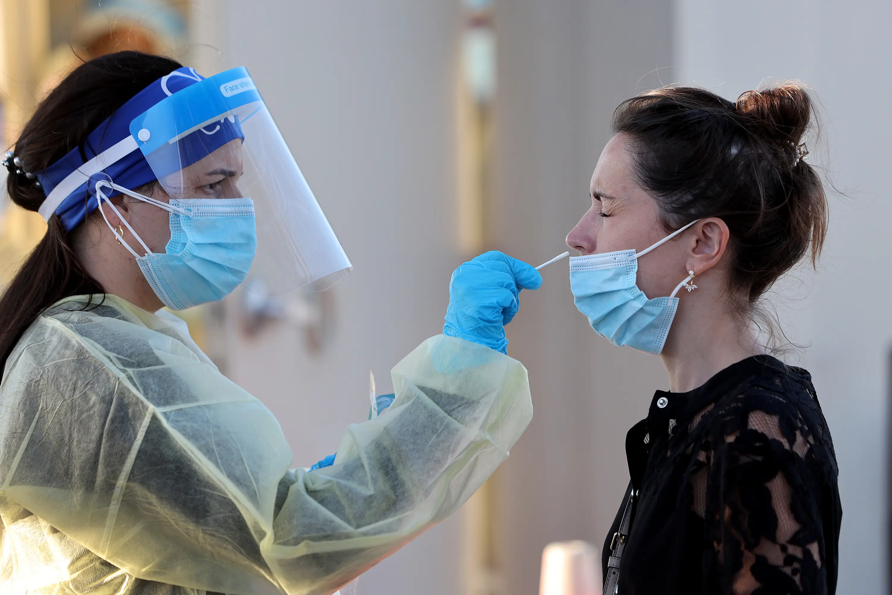 The Covid-19 pandemic broke out in 2020 (Joe Raedle/Getty Images)