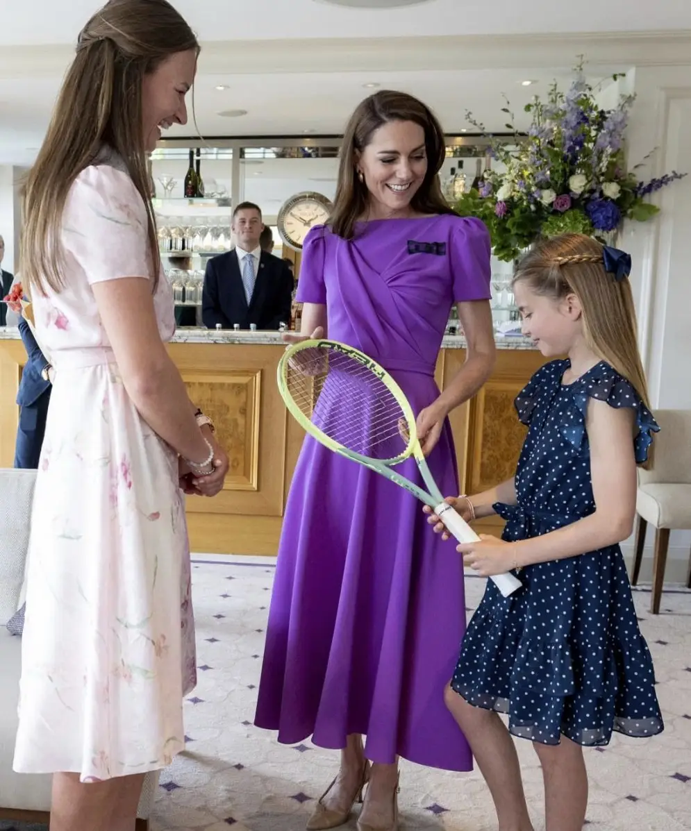 The Princess of Wales regularly attends Wimbledon with her family (Instagram/princeandprincessofwales)