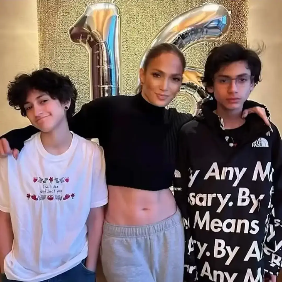 Both kids received scholarships to study at the institution of their choice (Instagram/@jlo)