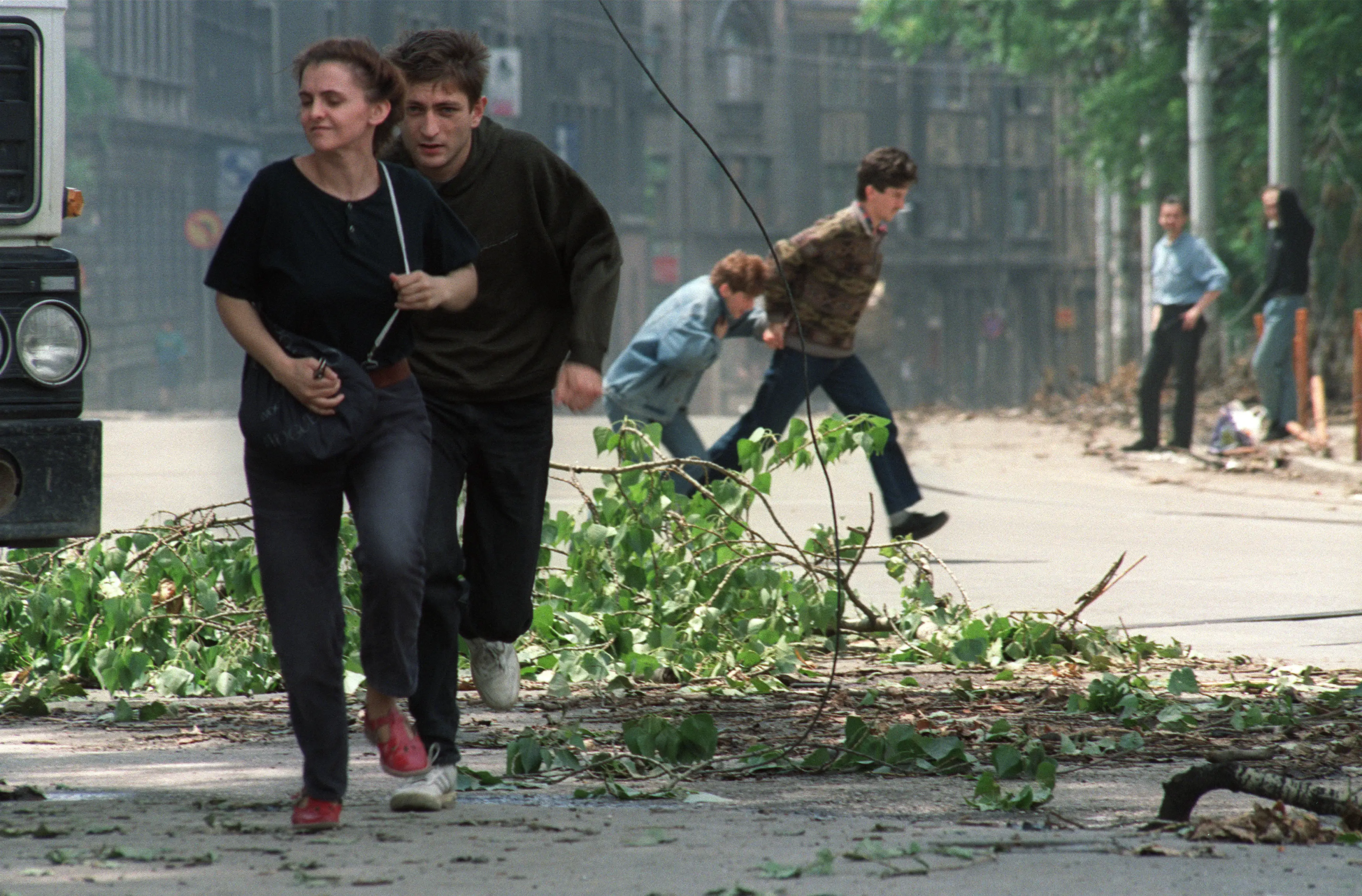 The so-called 'sniper safaris' allegedly took place during the Bosnian war (CHRISTOPHE SIMON/AFP via Getty Images)