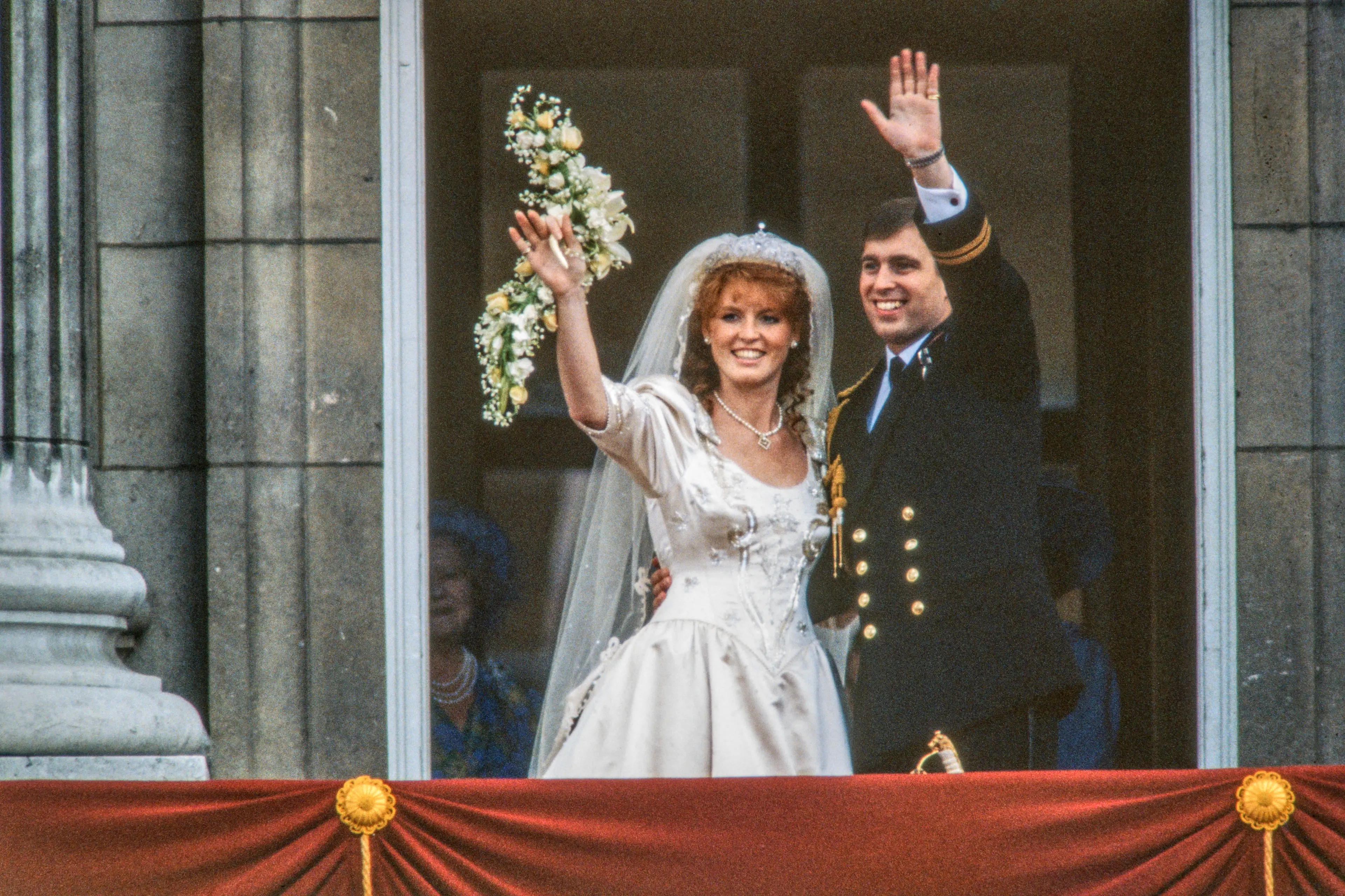 Andrew wed Sarah Ferguson in 1986 (Derek Hudson/Getty Images)