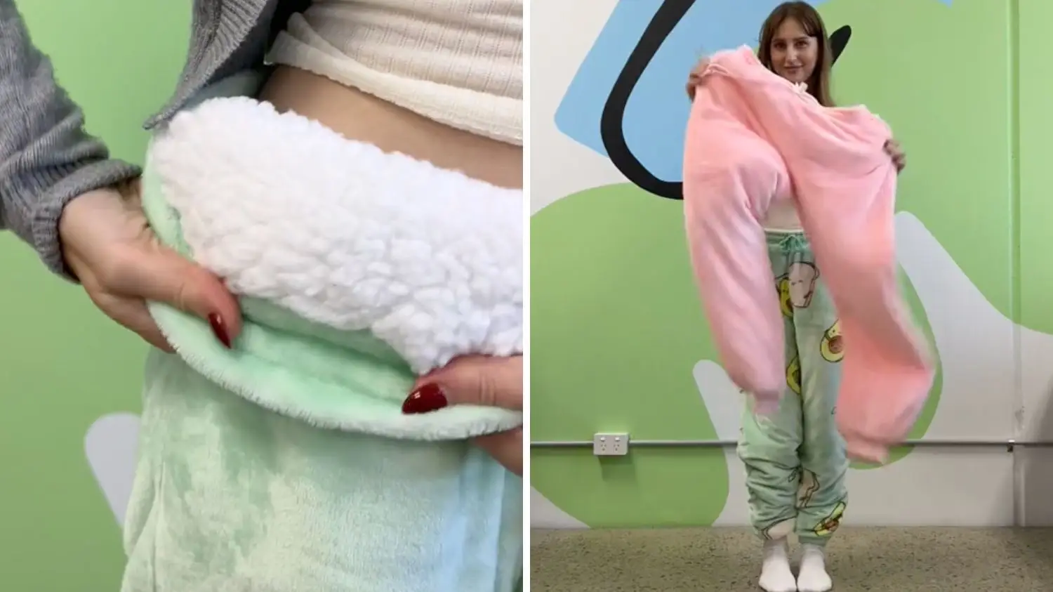 People are buying wearable blanket bottoms so they 'don't have to put the heating on'