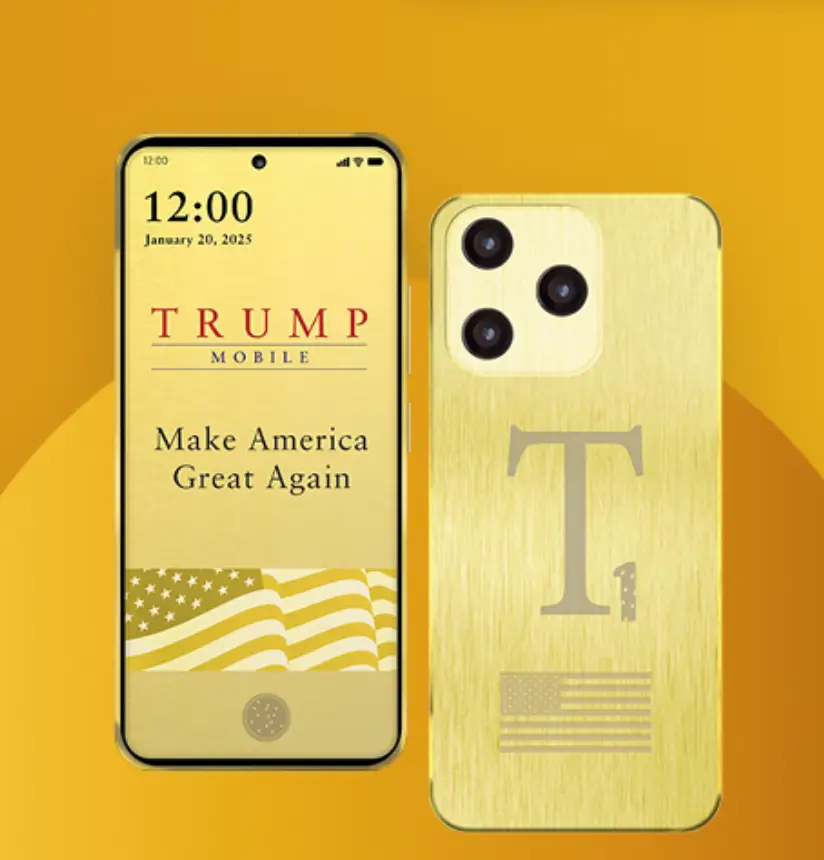 The Trump Organisation has just announced the new Trump Mobile smartphone (Trump Mobile)