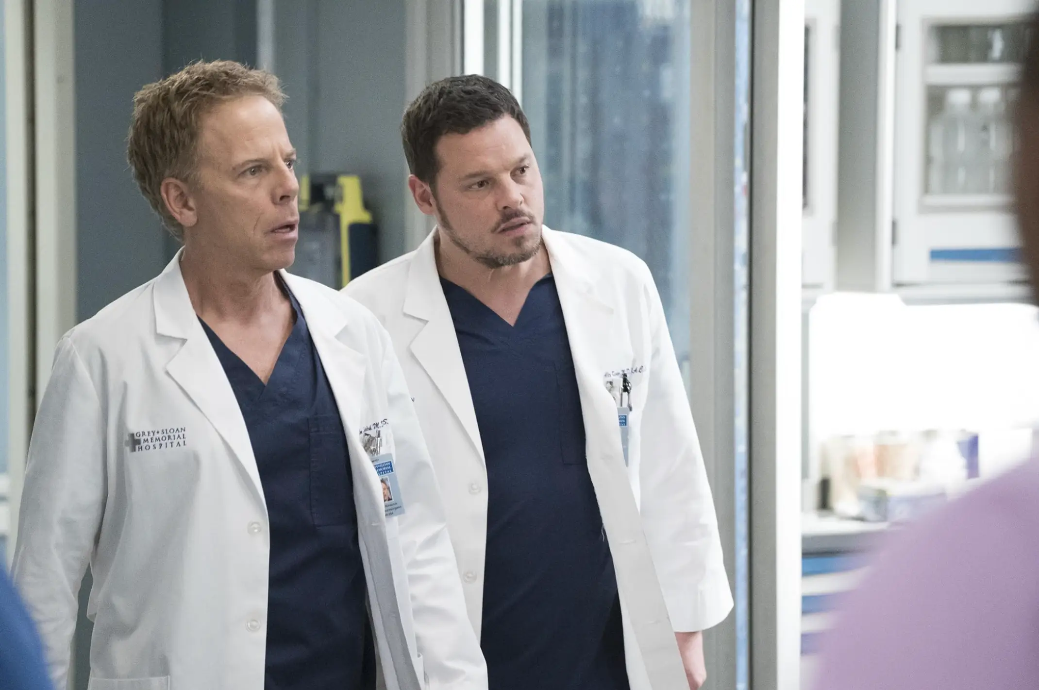 Dr Alex Karev (Chambers) left under unusual circumstances (ABC)