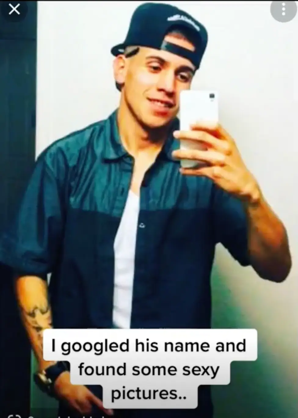 Katie googled his name and found some 'sexy' pictures.