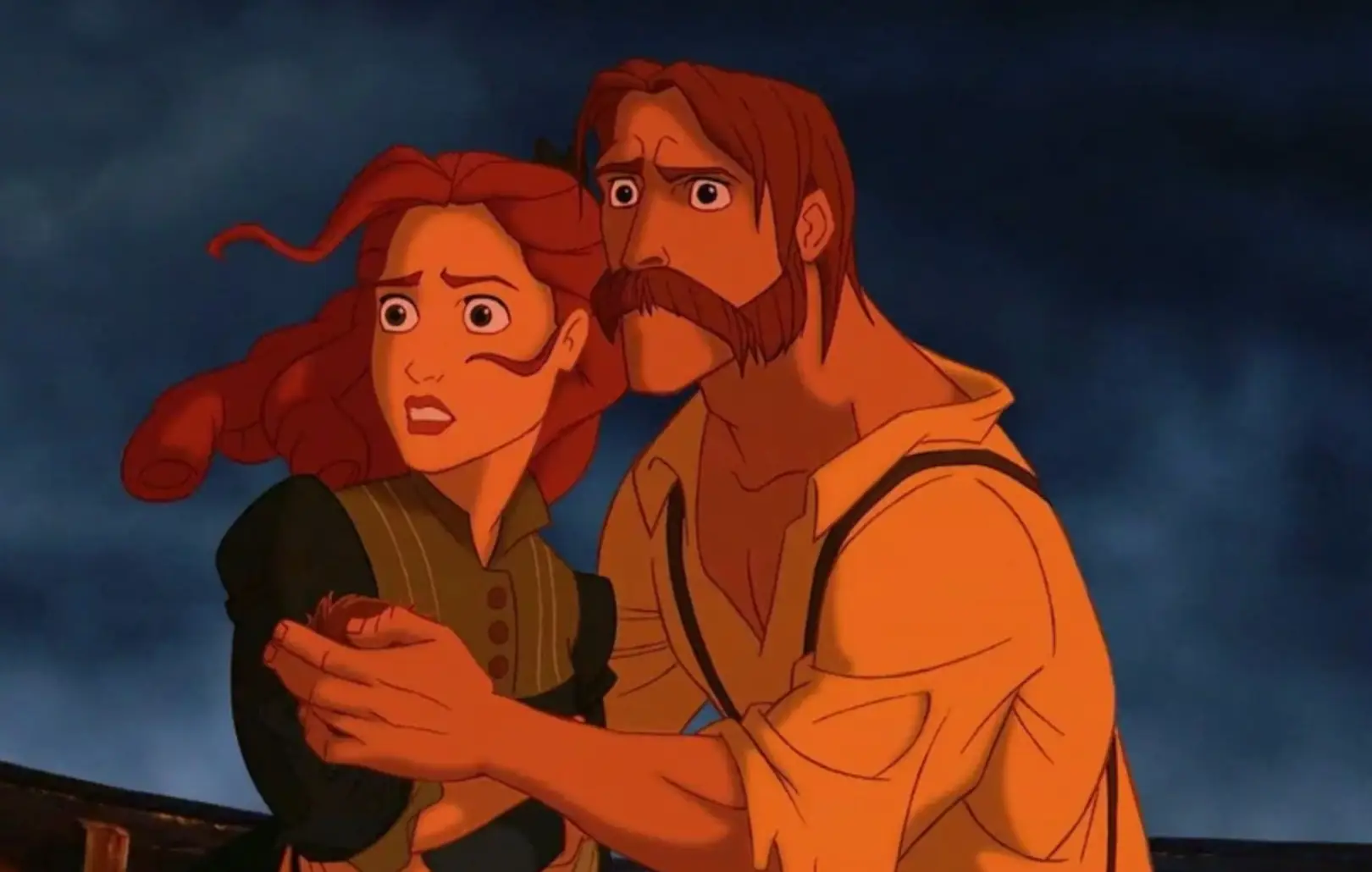 Tarzan's mum and dad were shipwrecked on an island jungle (Disney)