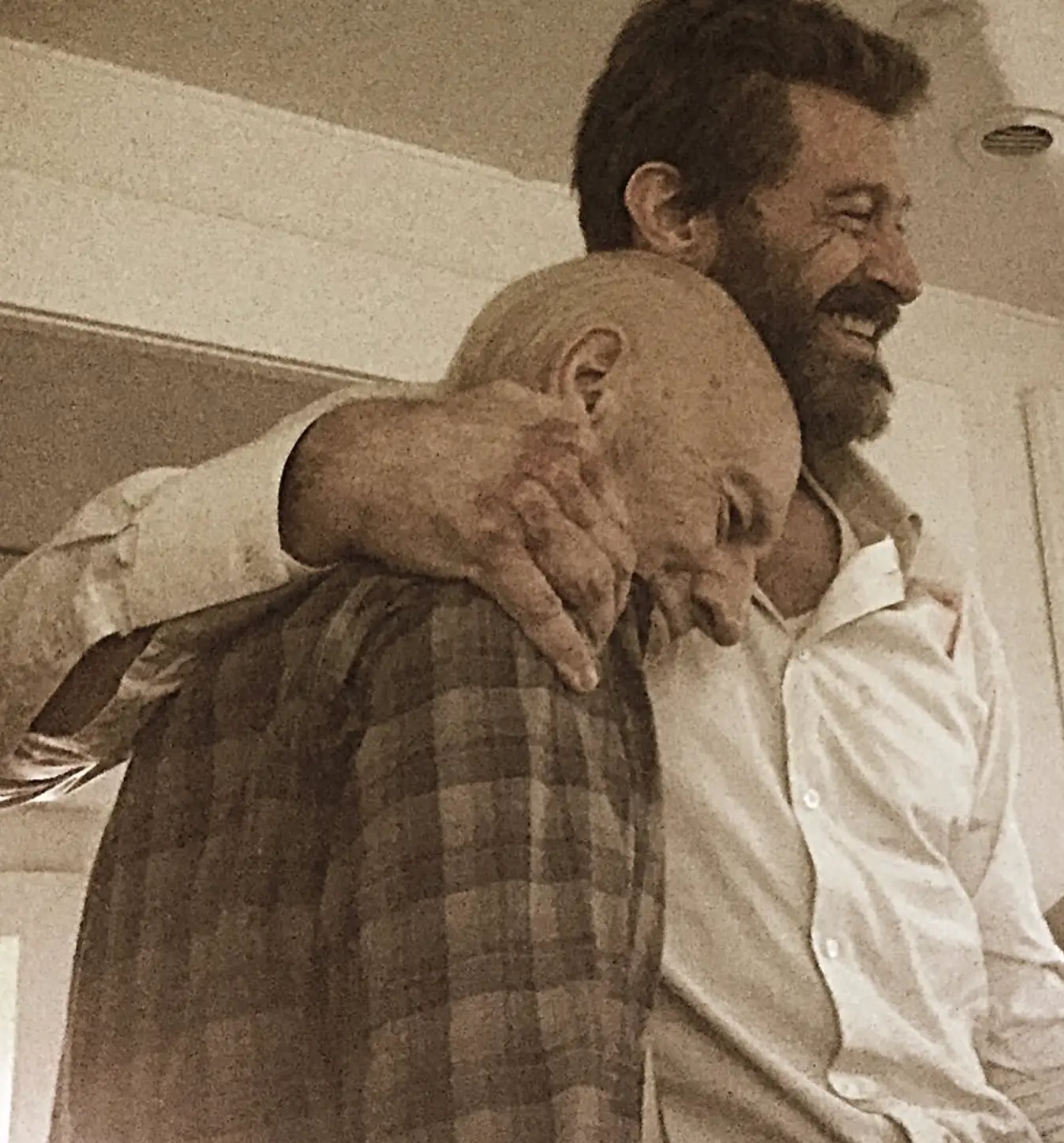 Jackman shared a snap alongside his longtime pal (Instagram/@thehughjackman)