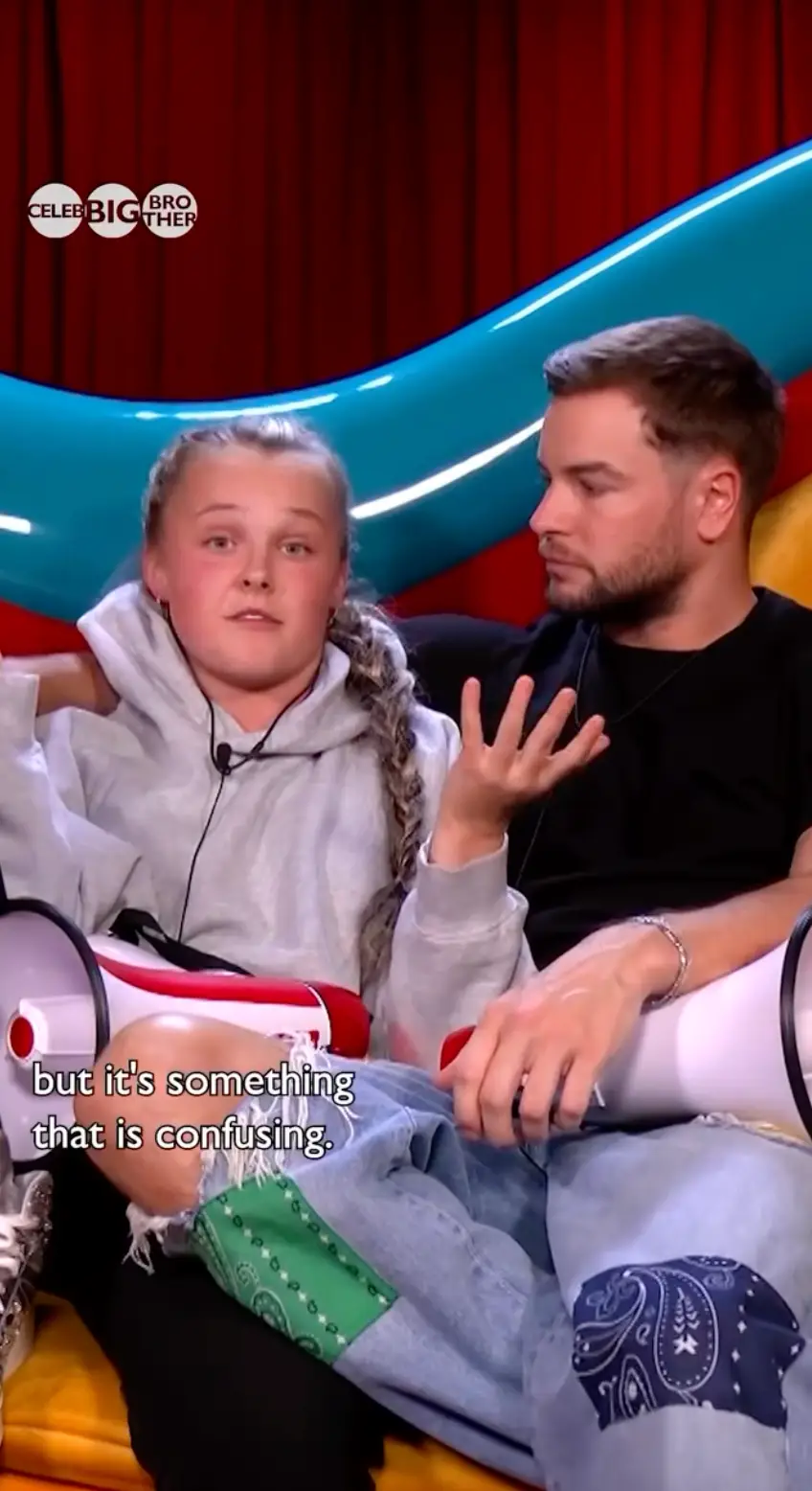 JoJo Siwa has previously opened up about her gender identity on Celebrity Big Brother (ITV)