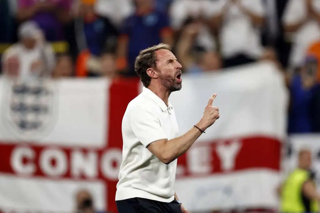 Gareth Southgate was buzzing at the score last night (10 July). (ANP / Contributor / Getty Images)