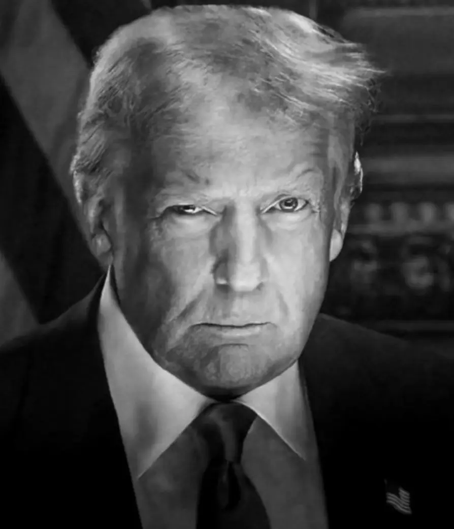 Donald Trump's official inauguration photo has been released (X/@Danieltorok)