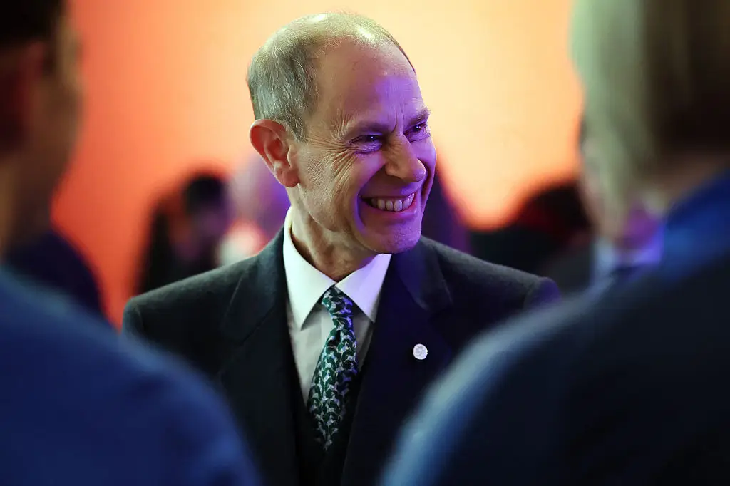 Prince Edward has been bumped down to 17th in line for the throne (IAN MACNICOL/Getty Images)