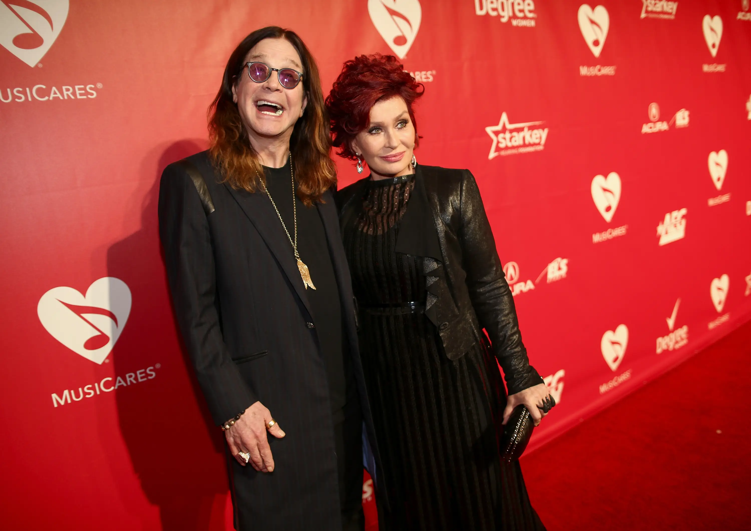 Sharon Osbourne helped fulfill her husband Ozzy Osbourne's final wish before he passed yesterday (22 July) (Christopher Polk/Getty Images for NARAS)