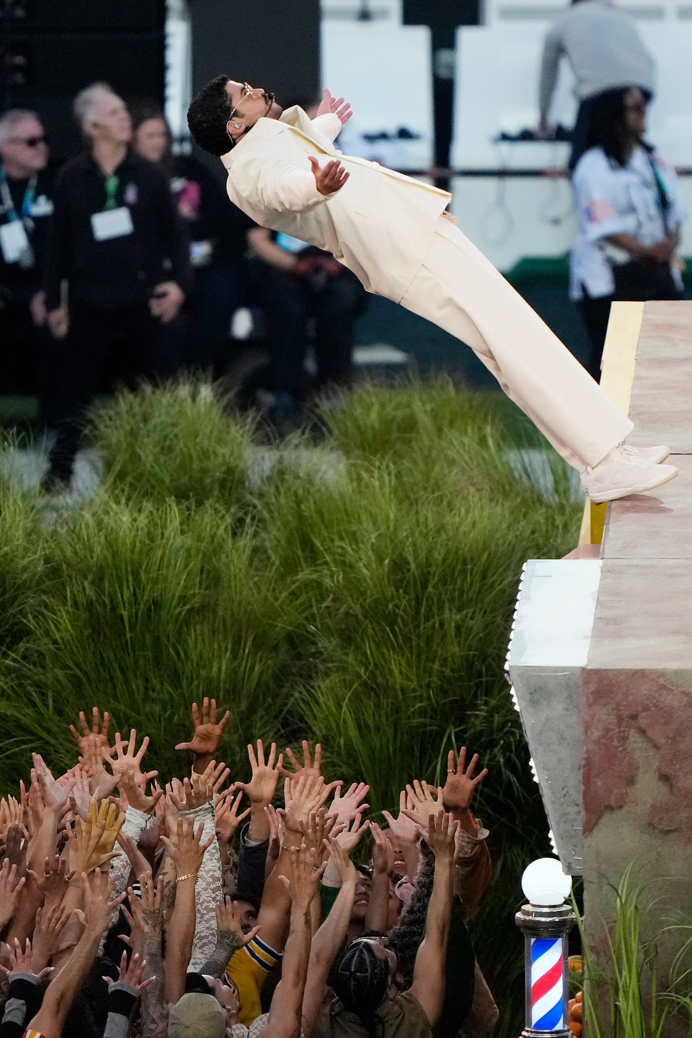 They were reportedly paid $18.70 an hour for the unique role (Thearon W. Henderson/Getty Images)