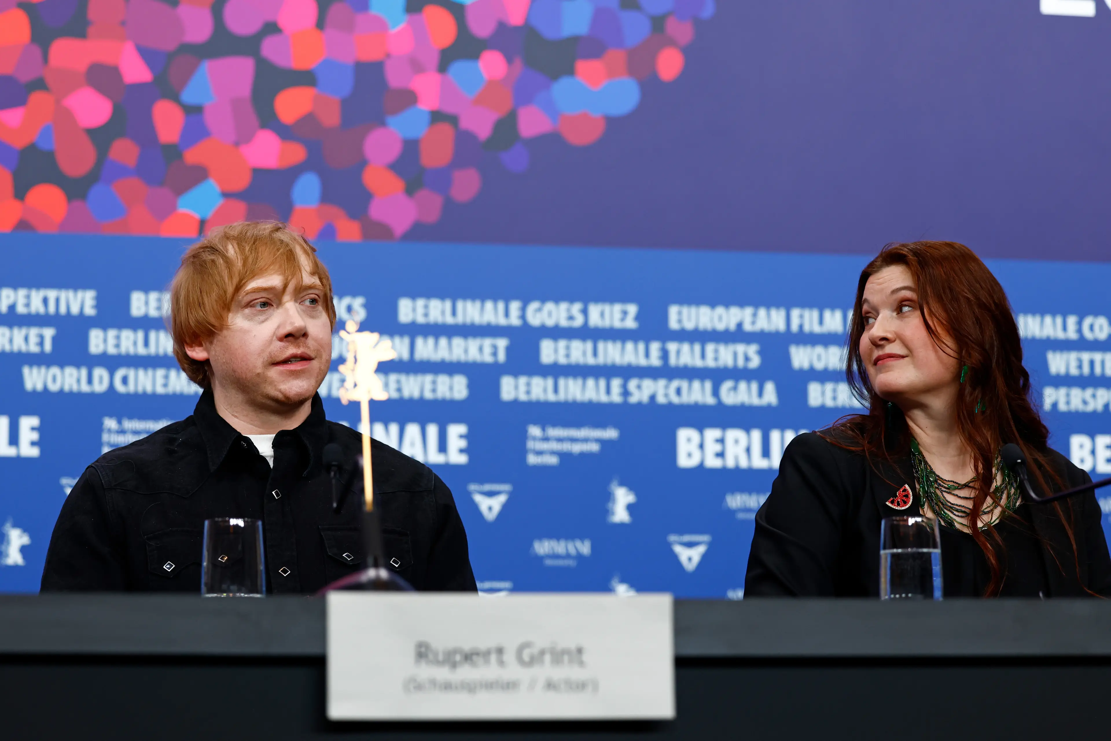 Grint's response divided onlookers (Sebastian Reuter/Getty Images)