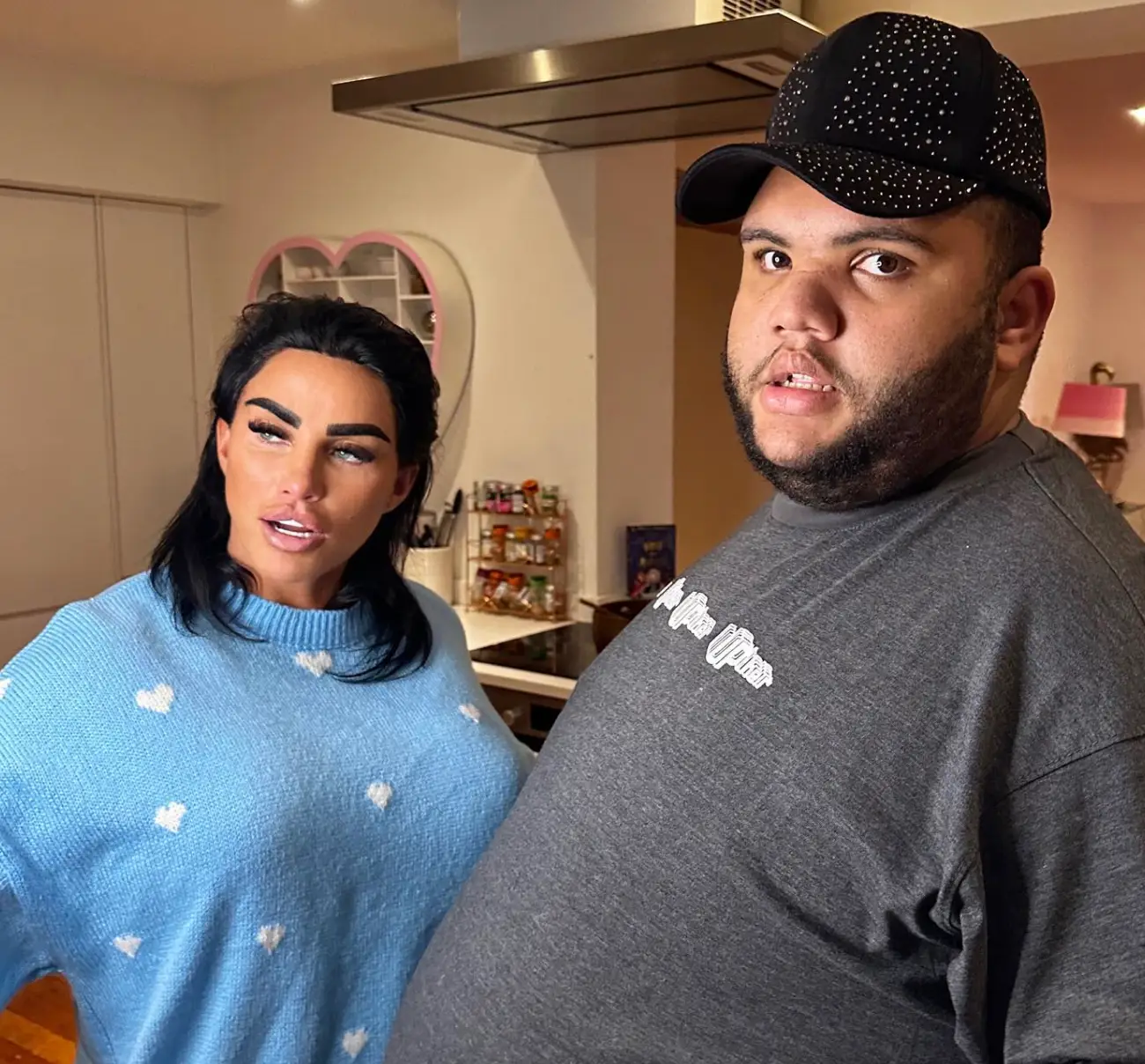 Katie Price opened up about her traumatising birth with her first-born, Harvey.