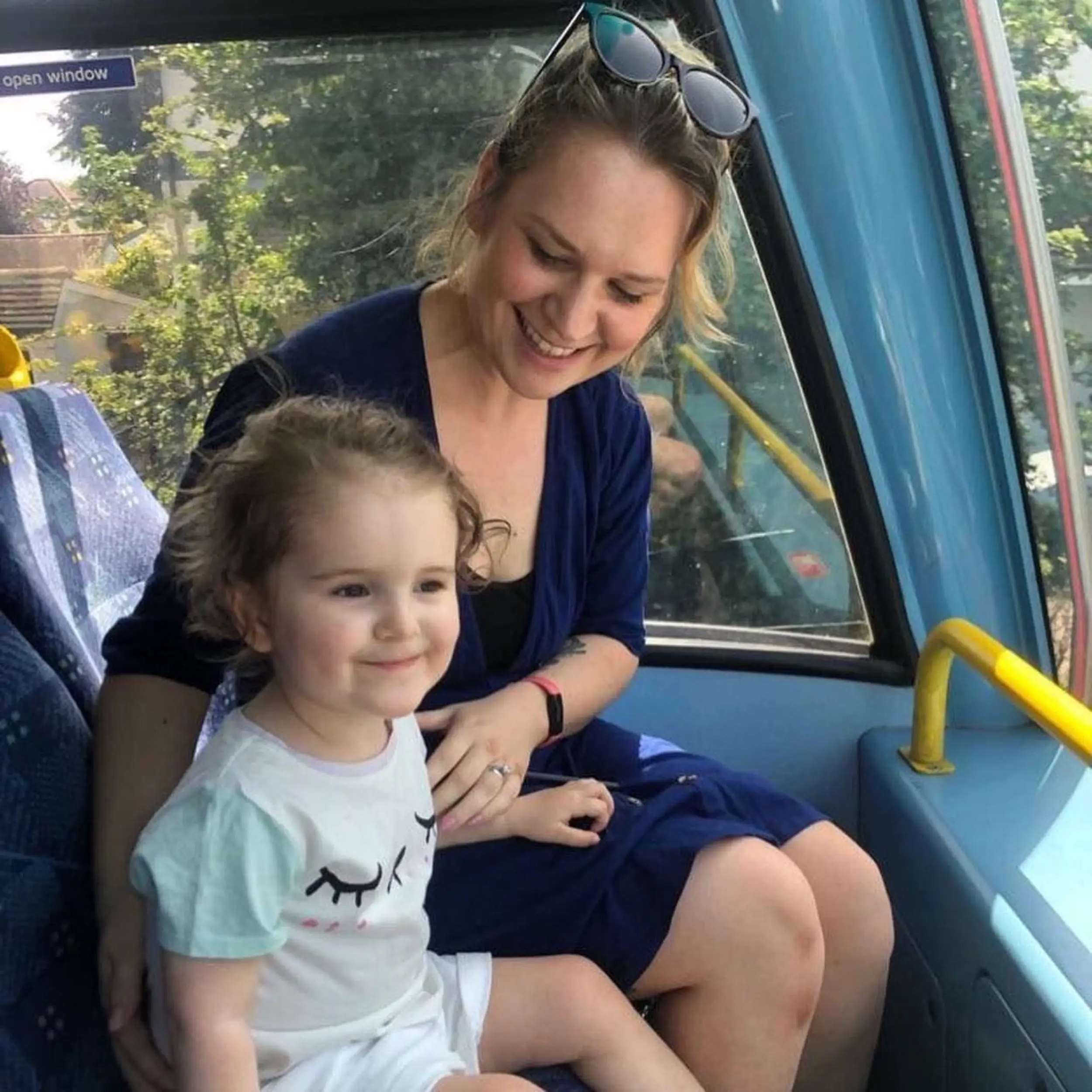 Rachel thought her daughter's answer was hilarious.