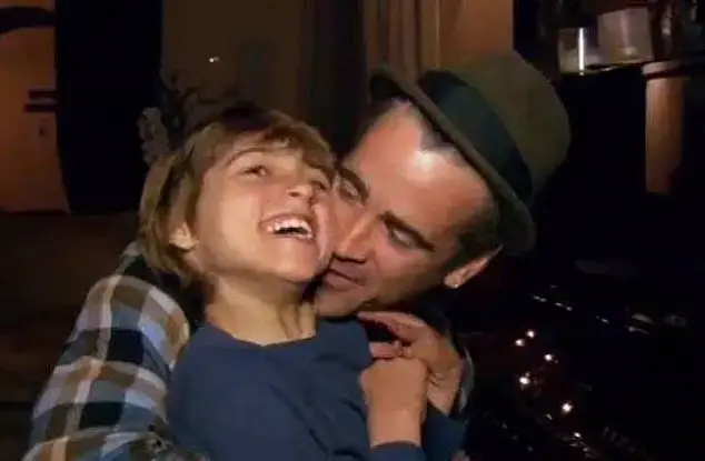 Farrell's son James has Angelman syndrome (Warner Bros)