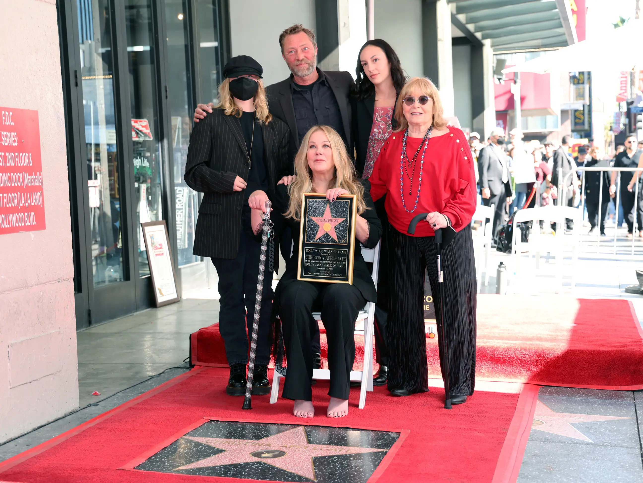 Christina received her diagnosis in 2021. (Phillip Faraone/Getty Images)