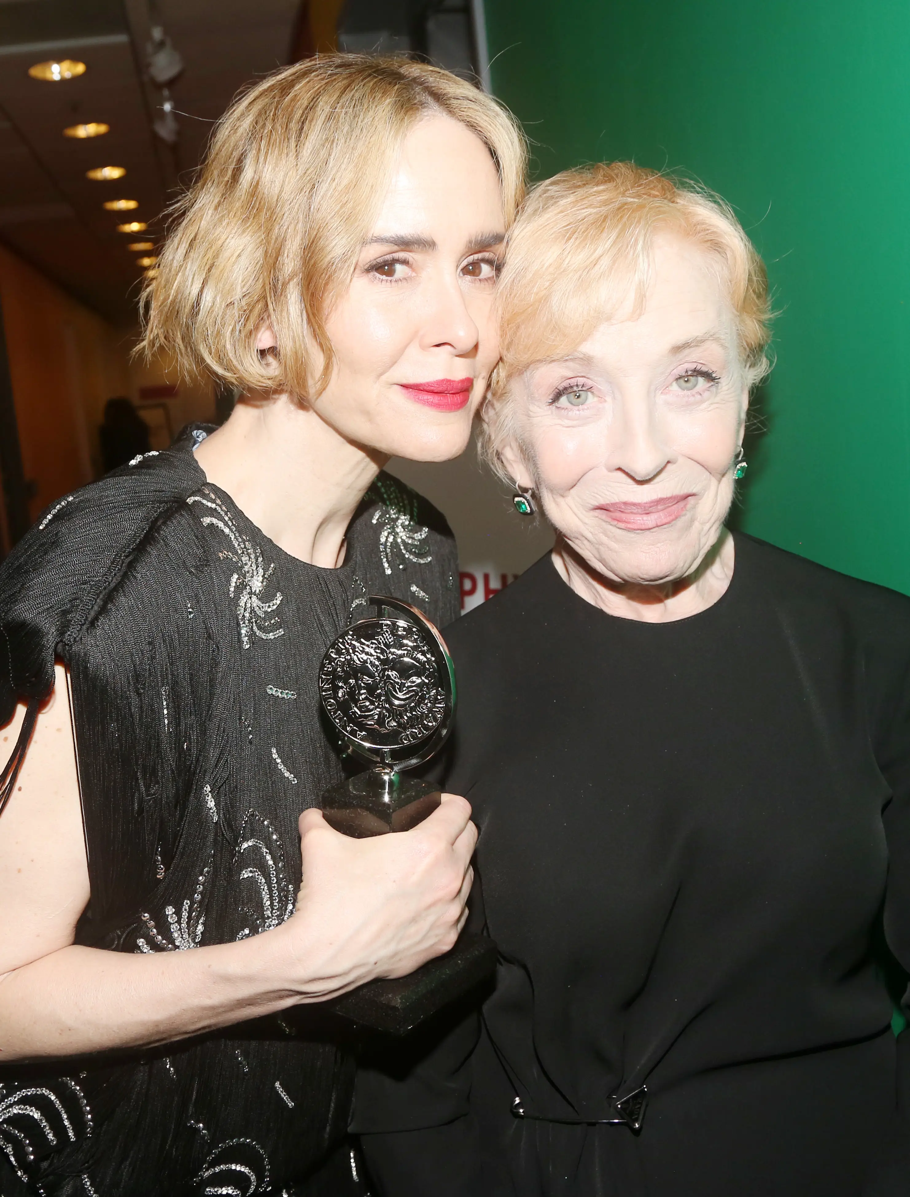 Both Sarah Paulson and Holland Taylor have been nominated for nine Emmys throughout their careers so far (Gilbert Flores/Variety via Getty Images)