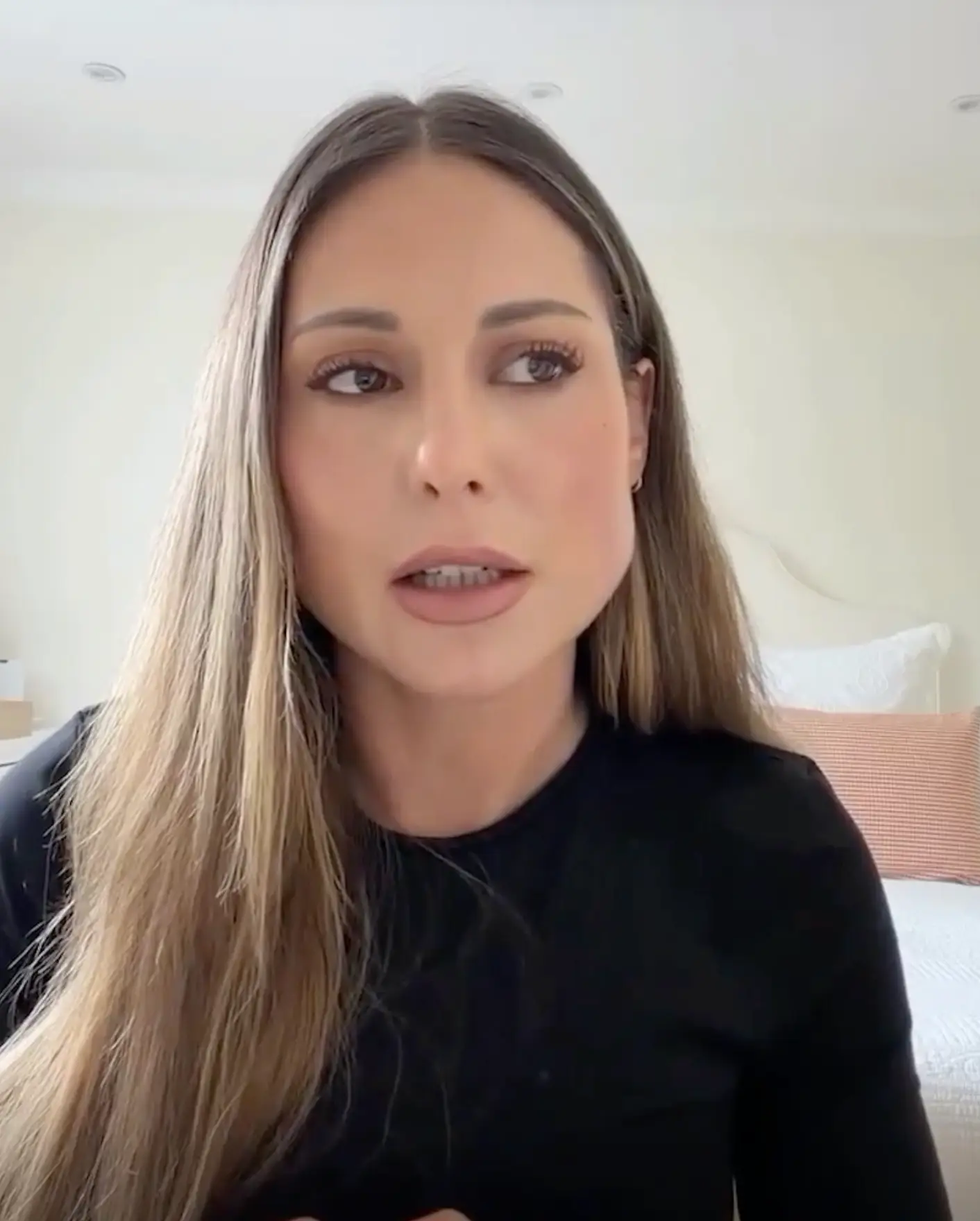 Louise said herself and Ryan are both 'deeply devastated' (Instagram/louise.thompson)