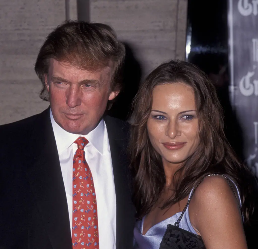 Melania met her future husband in 1998 when she was working as a model (Ron Galella/Ron Galella Collection via Getty Images)