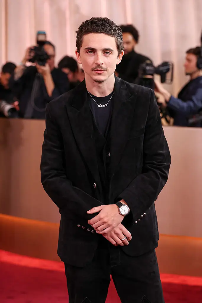 Chalamet has already won a Golden Globe for his performance and is being tipped for an Oscar (JC Olivera/2026GG/Getty Images)